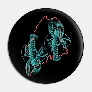 Maine Lobster WPH MEDIA Pin