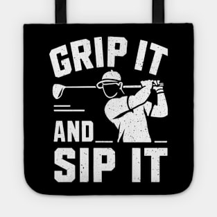 Grip it & Sip It Golf Player Tote