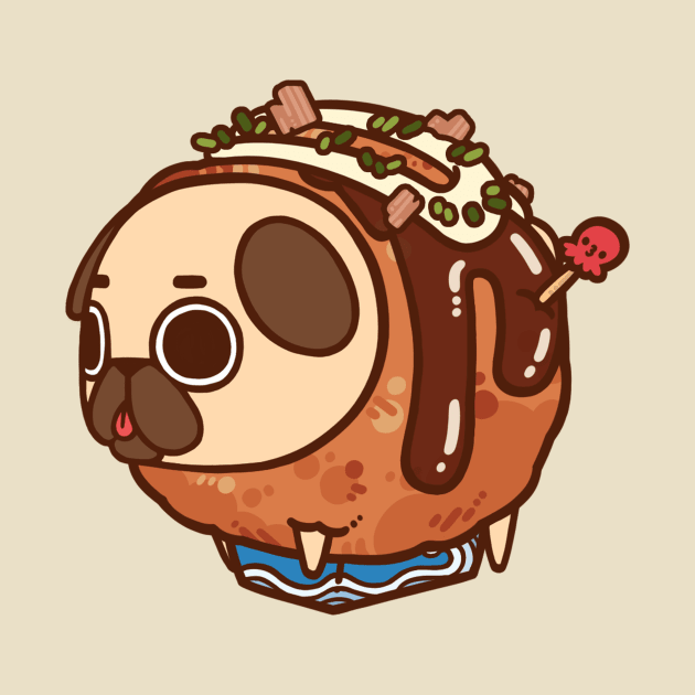 Takoyaki Puglie by Puglie Pug 