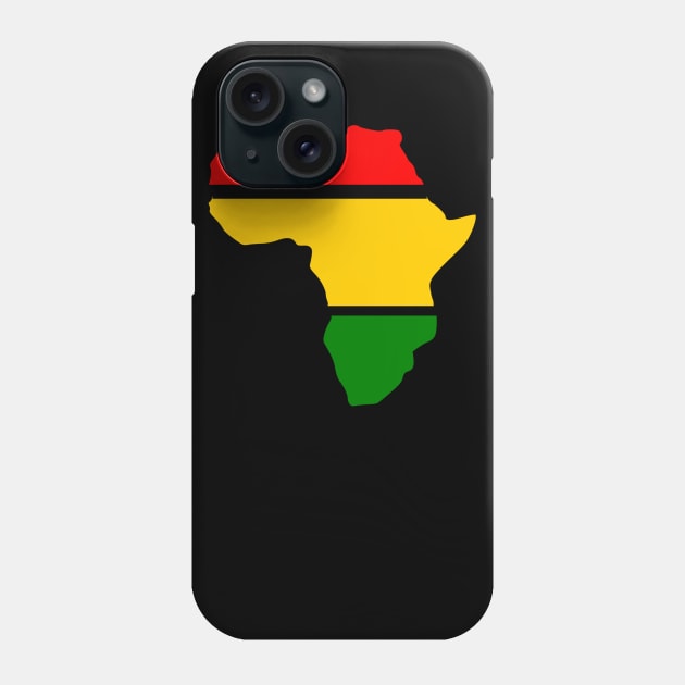 Split Africa Phone Case by Cargoprints