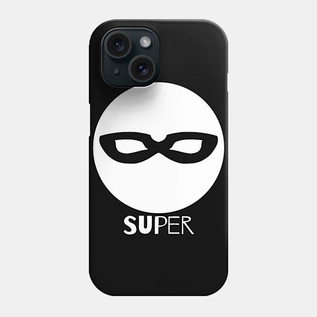 White Mask - Super Phone Case by Thedustyphoenix