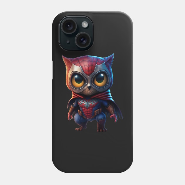 Spider Owl Phone Case by Bam-the-25th