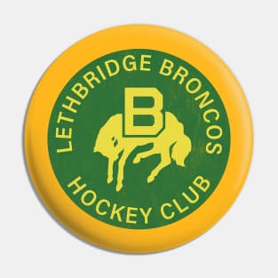 Defunct - Lethbridge Broncos Hockey Pin