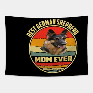 Best German Shepherd Mom Ever Vintage Tapestry