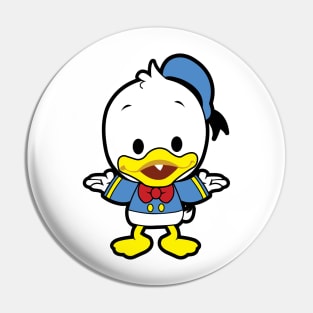 Cute Donald Duck Chibi Pin