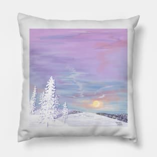 Rainbows in the sky Pillow