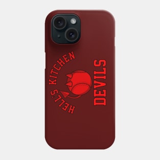 Hell's Kitchen Devils - Marvel Baseball Mashup Phone Case