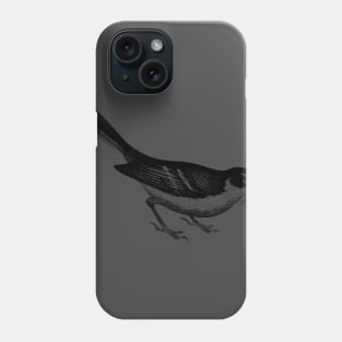 Vintage bird retro design Phone Case