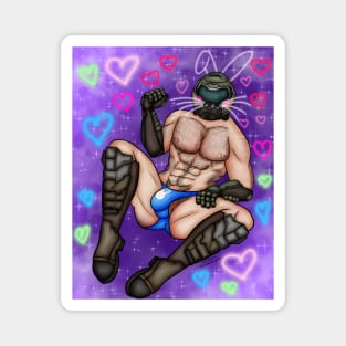 Doomguy Pinup Magnet