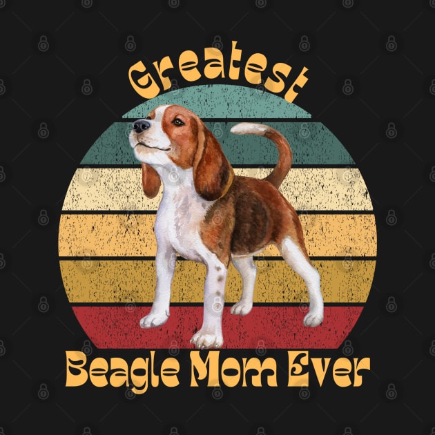 Greatest Beagle Mom by TrapperWeasel