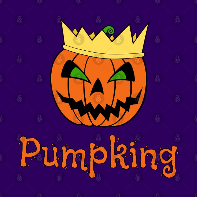 Pumpkin King Jack O Lantern by Cup Of Joe, Inc.