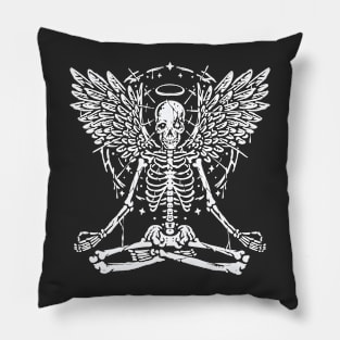 Skeleton Yoga Pillow