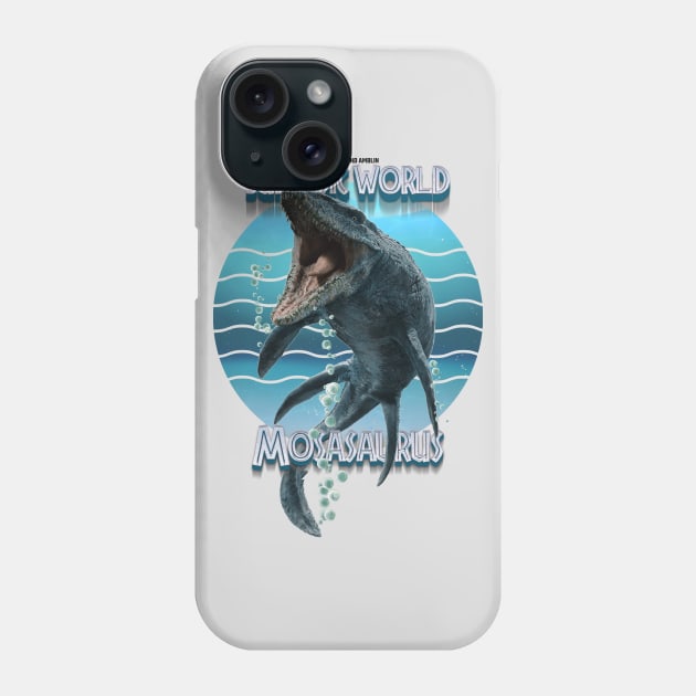 Mosasaurus Fallen Kingdom - Water Jurassic Dinosaur Phone Case by Jurassic Merch