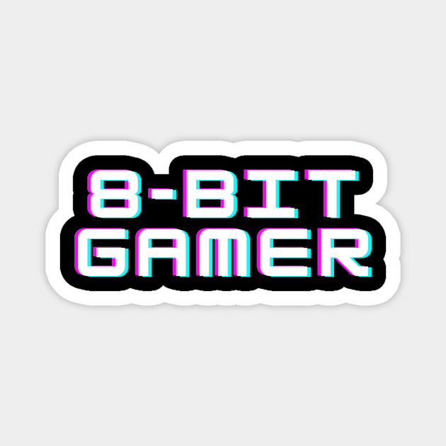 8-bit gamer Magnet by C-Dogg