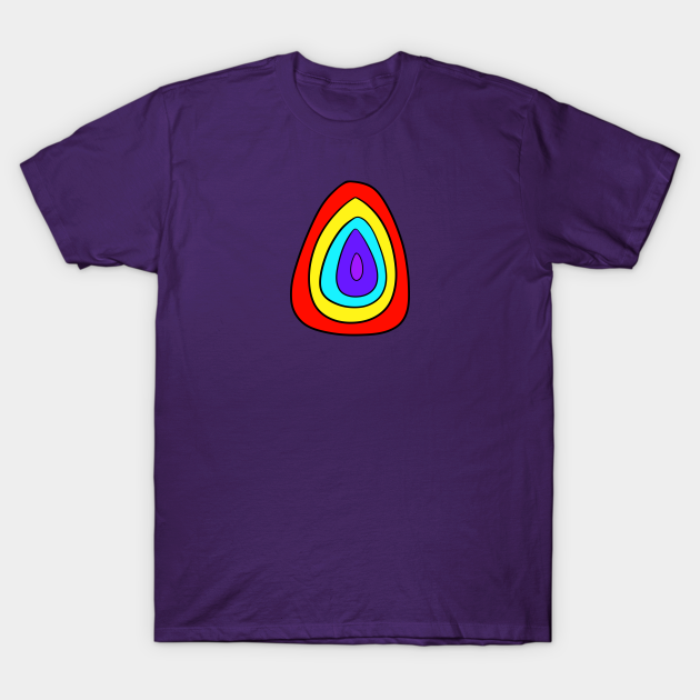 Rainbow Easter Egg - Easter Egg - T-Shirt