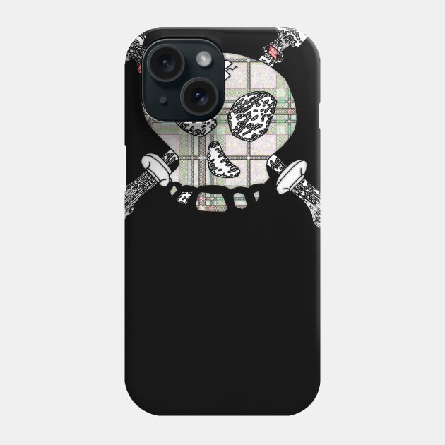 Skull & Cross-Drones Faded Phone Case by Lonely_Busker89