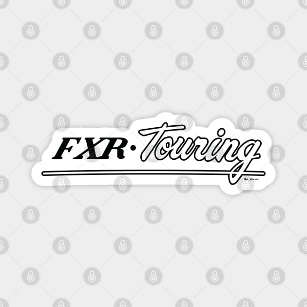 F X R - Touring BW2 Magnet by the_vtwins