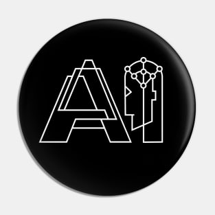 Artificial Intelligence Symbol Pin