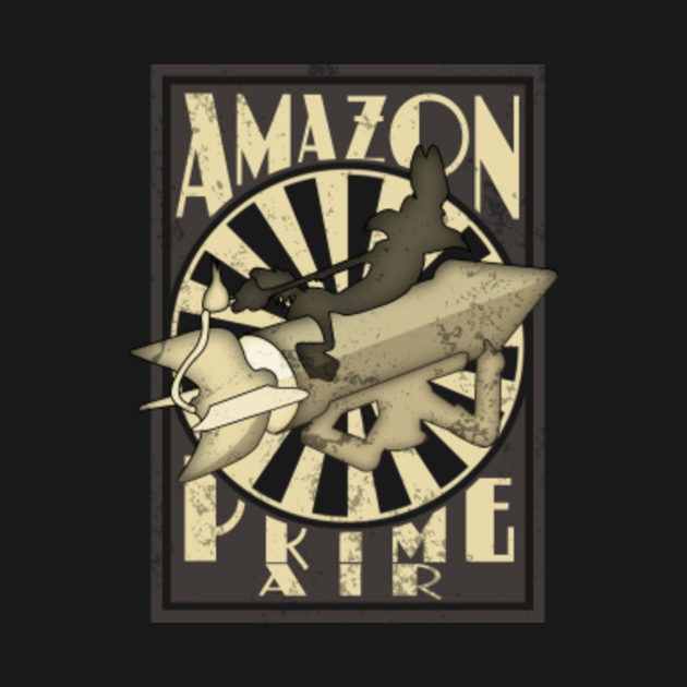 Amazon Prime Air Cartoon - Amazon Prime Air - T-Shirt | TeePublic