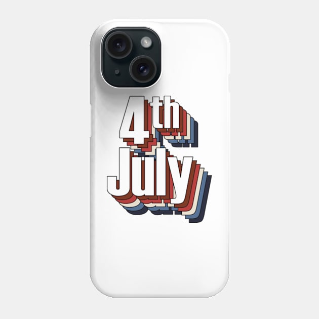 4th of July America Color Palette Phone Case by yphien