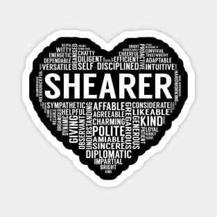 Shearer Heart Magnet