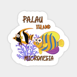 Palau Island - Marine Life - Micronesia Magnet