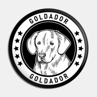 Goldador Fan Gift Pin