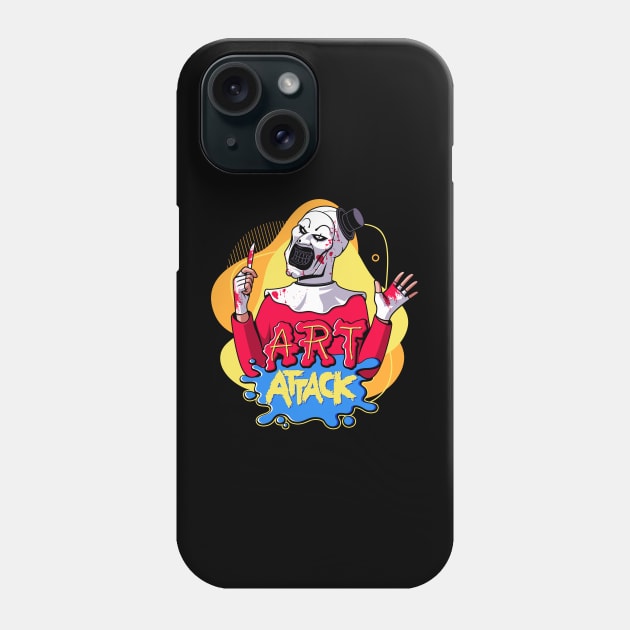 Art Attack Phone Case by JayHai