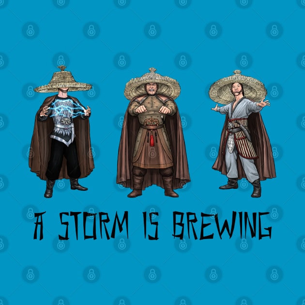 3 Storms - A Storm Is Brewing - Big Trouble in Little China 1986 by PreservedDragons