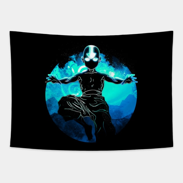 Airbender Orb Tapestry by Donnie