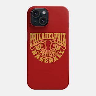 Vintage Retro Philadelphia Phillies Baseball Phone Case