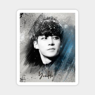 ATEEZ Yunho Illustration Magnet