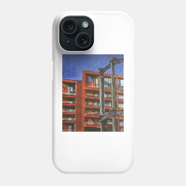 London, Gasometers And Flats Phone Case by golan22may