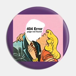 404 Error Page Not Found Pin