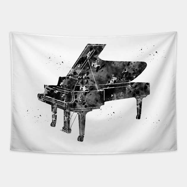 Piano Tapestry by erzebeth