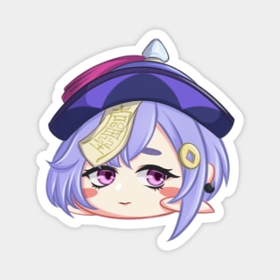 chibi qiqi genshin fanart Magnet