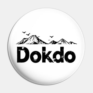 Dokdo Island South Korea Pin