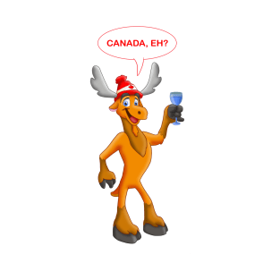 Canada, eh? A funny Canadian moose T-Shirt