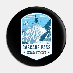 Ski Cascade Pass North Cascades National Park Pin