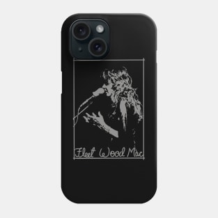 Fleetwoodmac cantaffordy Paramore Melanie Martinez Mr Beast queens of the stoneage Phone Case