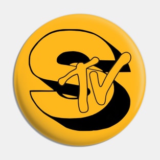 Shame TV Monocanary Variant Pin