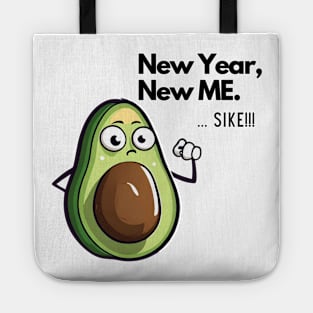 Avocado meme, New Year season Tote