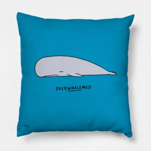 Moody Animals - Whale Pillow