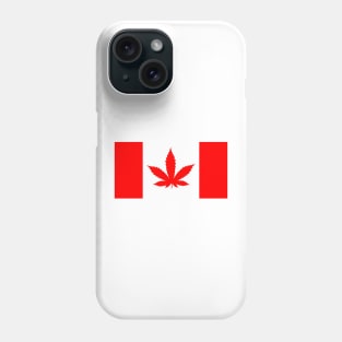 Canadian Flag Marijuana Phone Case