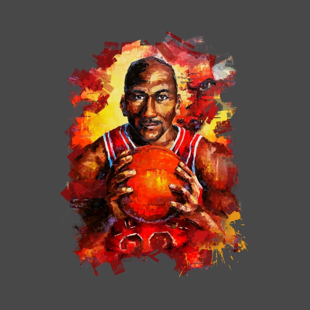 Michael Jeffrey Jordan by Oxy’s art