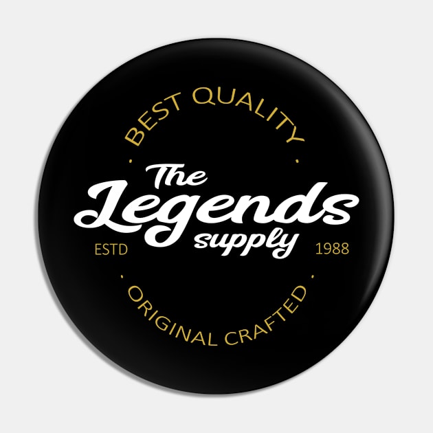 Luxury The Legends Supply Pin by JonesCreations