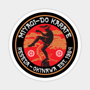 Miyagi Do Karate Crane Kick Magnet