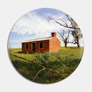 Abandoned Cottage Australia Pin