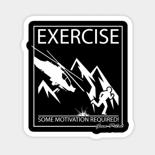 Gun Pilot - Male Exercise Some Motivation Required Magnet