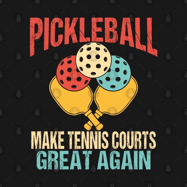 Vintage Pickleball by Wise Words Store